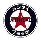 Anti Flag Star Button Pin New Punk