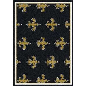  New Orleans Saints NFL Repeat Area Rug by Milliken 78 