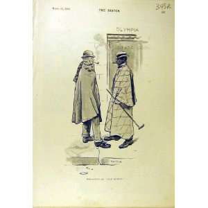  1895 Monarchs Oreint Comedy Sketch Lady Gents Romance 