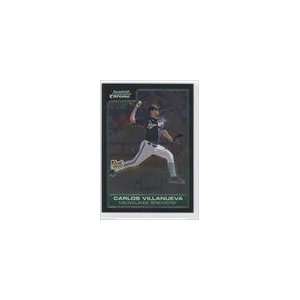  2006 Bowman Chrome Draft #48   Carlos Villanueva RC 