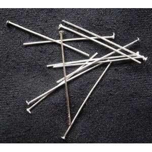    About 50pcs of Iron Headpins, Silver Color Arts, Crafts & Sewing