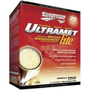  Ultramet Lite 20 Packets Champion Nutrition Health 
