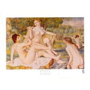  Bathers Finest LAMINATED Print Pierre Auguste Renoir 25x20 