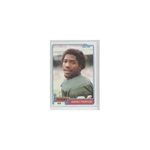  1981 Topps #314   Aundra Thompson Sports Collectibles