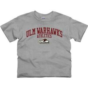  ULM Warhawks Youth Athletics T Shirt   Ash Sports 