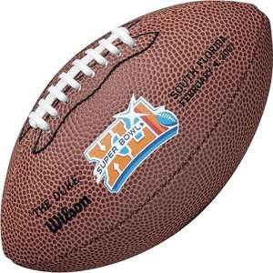 Wilson Super Bowl XLI Micro Mini Size Genuine Leather Replica Football