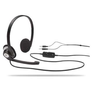 NEW Logitech ClearChat Stereo Headset for Skype MSN AOL  