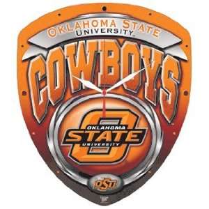 NCAA Oklahoma State Cowboys High Definition Clock 