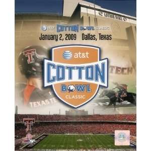  Texas Tech Red Raiders 2009 Cotton Bowl 8x10 Sports 