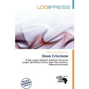    Dave Criscione (9786135927238) Terrence James Victorino Books