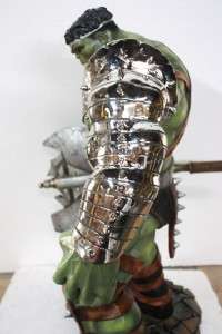 World War Hulk Ultimate Statue 29 Inch 1/4 Custom Chrome ***HUGE WOW 