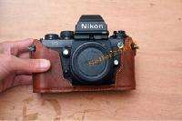 Real leather handwork case bag cover for NIKON F3 Camera