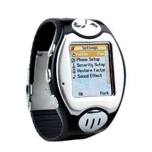  Quad Band 1.4 Inch Touch Screen Wristwatch GSM Phone 