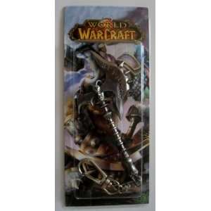  The World of Warcraft Die Cast Double Sided Ax Keychain #3 