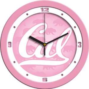  California (UC Berkeley) Golden Bears 12 Pink Wall Clock 