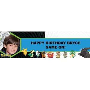  Pokemon Black and White Personalized Photo Banner Large 30 