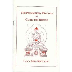   Preliminary Practice of Going for Refuge Lama Zopa Rinpoche Books