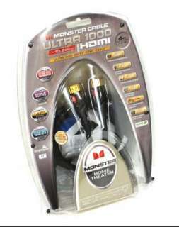 Monster Ultra 1000 U3 Ultra High Speed HDMI Cable 4 FT Greater than 10 