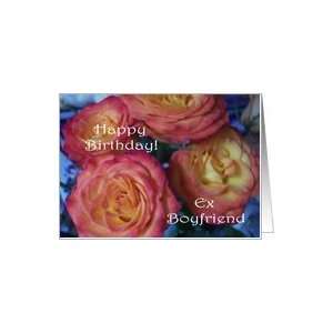  Happy Birthday For Ex Boyfriend, Tiled Roses Card Health 
