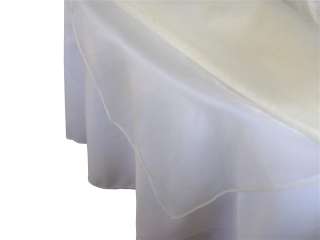 20 x ORGANZA square table overlay 90x90   23 COLORS  