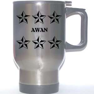  Personal Name Gift   AWAN Stainless Steel Mug (black 