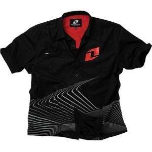  One Industries Torque Button Up Shirt   Large/Black 