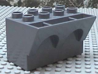 Lego Duplo Castle Brick 3 x 4 x 2 with Arched Parapet  
