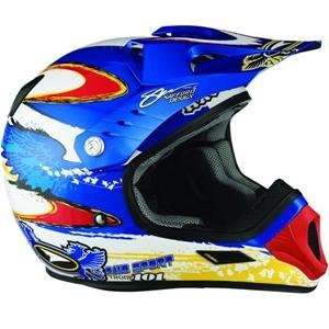  AXO Chute Helmet   Medium/Bang Tango Blue Automotive