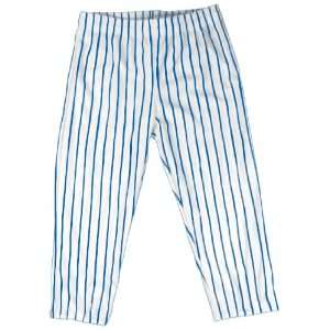  Baseball/Softball Pull Up Pants W/Pinstripes 10   WHITE 