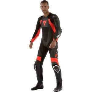  DAINESE RED LINE PERF 1 PC SUIT BLK/BLK/RED 44 US/54 EU 