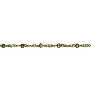  38 Twisted Ball Chain   Antique Gold Arts, Crafts 