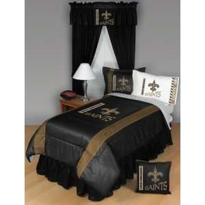  New Orleans Saints Sidelines Comforter Bed Set (Twin, Full 