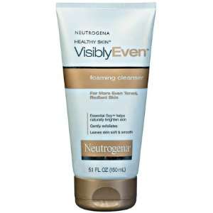  Neutrogena Visibly Even Foaming Cleanser 5.1 oz (Quantity 