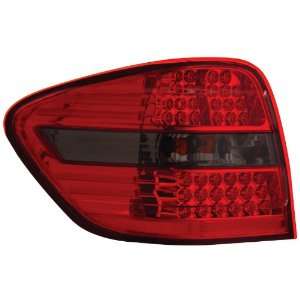  Anzo USA 321116 Mercedes Benz ML Red/Smoke LED Tail Light 