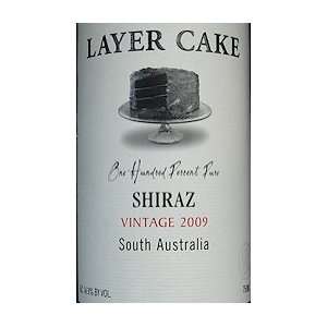  2009 Layer Cake Shiraz 750ml Grocery & Gourmet Food