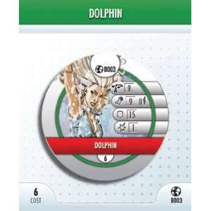  HeroClix Dolphin # B003 (Rookie)   Crisis Toys & Games
