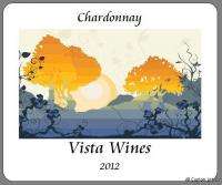18   Vista Wines   Custom Wine Labels   Set 2   3 sheets  
