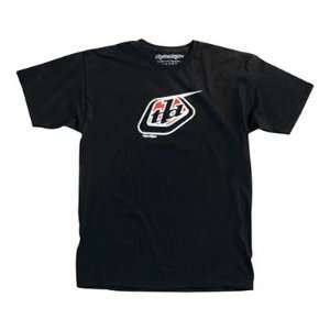  Troy Lee Classic Logo T Shirt Medium Black Automotive