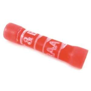  THOMAS & BETTS 2RA18X Butt Splice Connector,Red,22 16 