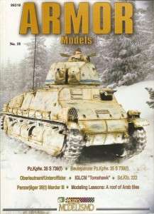 Armor Models Magazine 99318 New Military Diorama Model  