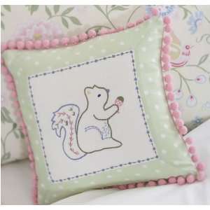  Squirrel Dot Decorative Pillow Baby