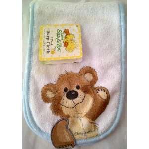    Little Suzys Zoo Teddy Bear Infant Baby1 Pack Burp Cloth Baby
