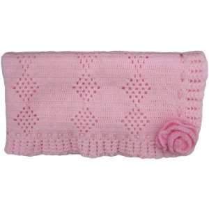  Handmade Baby Blanket   Pretty Pink Baby