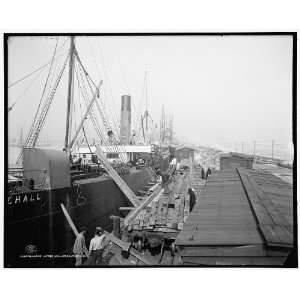  Loading lumber steamer,Gulfport,Miss.