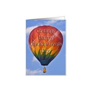 Grandparents Day for Grampy ~ Hot air Balloon Card Health 