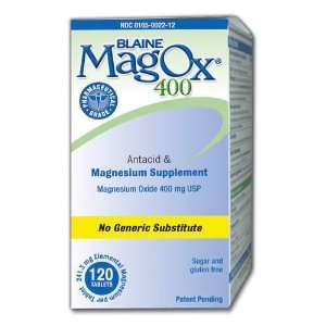  MagOx 400 Magnesium 400mg, 120 Tablets Health & Personal 