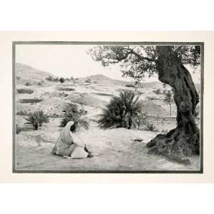   Tunisia Northern Africa Desert   Original Halftone Print Home