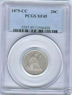 Very popular coin; the only collectable CC twenty cent piece.