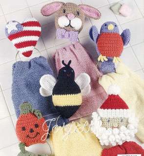 Twelve Terrific Towel Hangers, Annies crochet patterns  