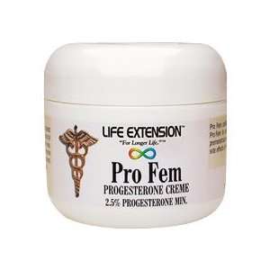  Life Extension Pro Fem Cream 2 oz jar Health & Personal 
